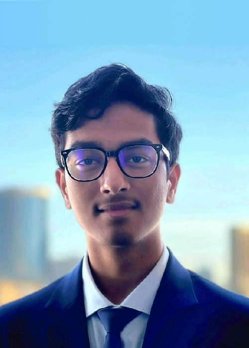 Professional Pose of Aakaash